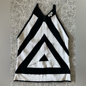 Kenzo Black and White Top - Size 34 (US 6)